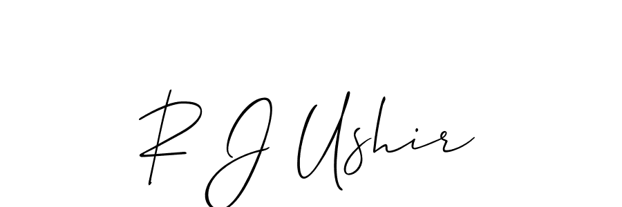 Similarly Allison_Script is the best handwritten signature design. Signature creator online .You can use it as an online autograph creator for name R J Ushir. R J Ushir signature style 2 images and pictures png