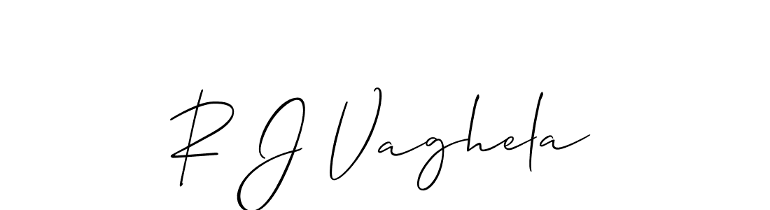 if you are searching for the best signature style for your name R J Vaghela. so please give up your signature search. here we have designed multiple signature styles  using Allison_Script. R J Vaghela signature style 2 images and pictures png