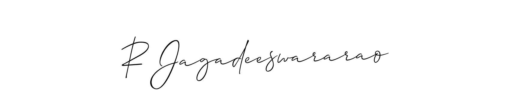 if you are searching for the best signature style for your name R Jagadeeswararao. so please give up your signature search. here we have designed multiple signature styles  using Allison_Script. R Jagadeeswararao signature style 2 images and pictures png