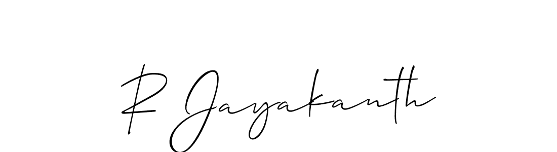Once you've used our free online signature maker to create your best signature Allison_Script style, it's time to enjoy all of the benefits that R Jayakanth name signing documents. R Jayakanth signature style 2 images and pictures png