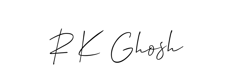 Similarly Allison_Script is the best handwritten signature design. Signature creator online .You can use it as an online autograph creator for name R K Ghosh. R K Ghosh signature style 2 images and pictures png
