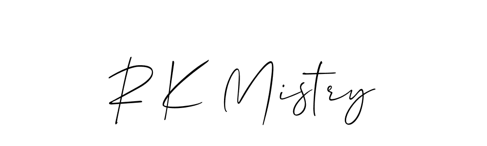 It looks lik you need a new signature style for name R K Mistry. Design unique handwritten (Allison_Script) signature with our free signature maker in just a few clicks. R K Mistry signature style 2 images and pictures png