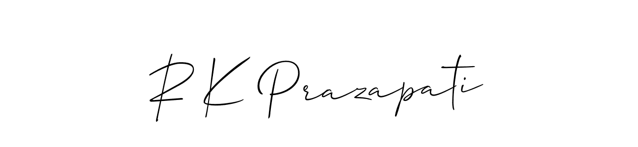 Here are the top 10 professional signature styles for the name R K Prazapati. These are the best autograph styles you can use for your name. R K Prazapati signature style 2 images and pictures png