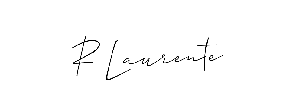 Here are the top 10 professional signature styles for the name R Laurente. These are the best autograph styles you can use for your name. R Laurente signature style 2 images and pictures png