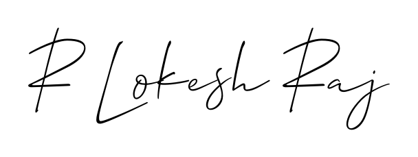Express your personality with a custom R Lokesh Raj signature crafted with Allison_Script typography. Free transparent PNG download available. R Lokesh Raj signature style 2 images and pictures png