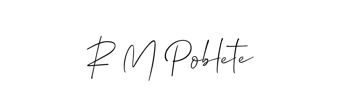 See photos of R M Poblete official signature by Spectra . Check more albums & portfolios. Read reviews & check more about Allison_Script font. R M Poblete signature style 2 images and pictures png