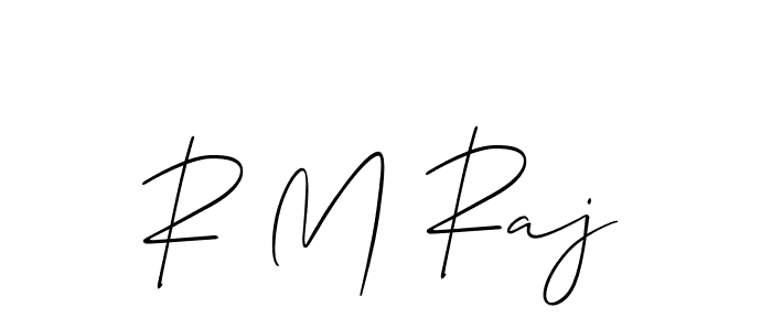 This is the best signature style for the R M Raj name. Also you like these signature font (Allison_Script). Mix name signature. R M Raj signature style 2 images and pictures png