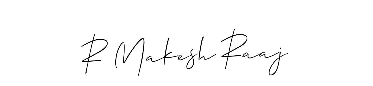 You can use this online signature creator to create a handwritten signature for the name R Makesh Raaj. This is the best online autograph maker. R Makesh Raaj signature style 2 images and pictures png