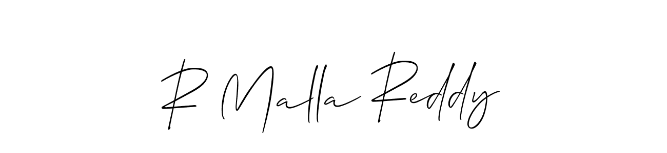 How to Draw R Malla Reddy signature style? Allison_Script is a latest design signature styles for name R Malla Reddy. R Malla Reddy signature style 2 images and pictures png