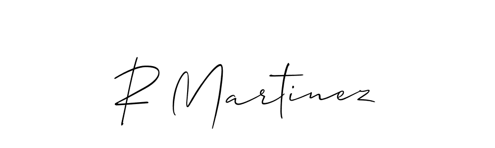 How to Draw R Martinez signature style? Allison_Script is a latest design signature styles for name R Martinez. R Martinez signature style 2 images and pictures png