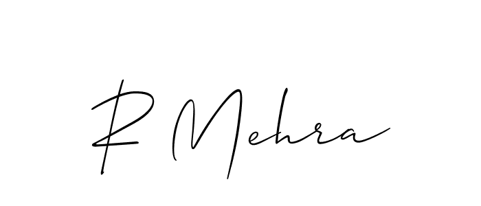 Similarly Allison_Script is the best handwritten signature design. Signature creator online .You can use it as an online autograph creator for name R Mehra. R Mehra signature style 2 images and pictures png