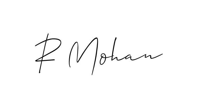 How to Draw R Mohan signature style? Allison_Script is a latest design signature styles for name R Mohan. R Mohan signature style 2 images and pictures png