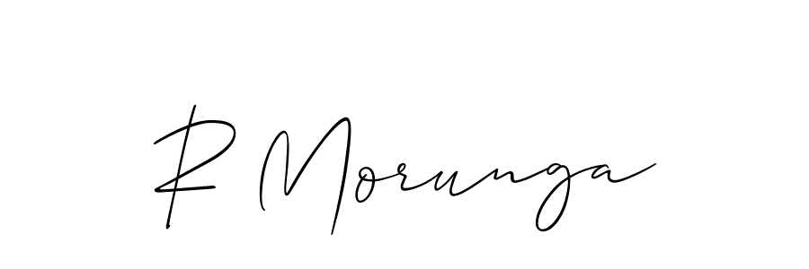 Make a beautiful signature design for name R Morunga. Use this online signature maker to create a handwritten signature for free. R Morunga signature style 2 images and pictures png