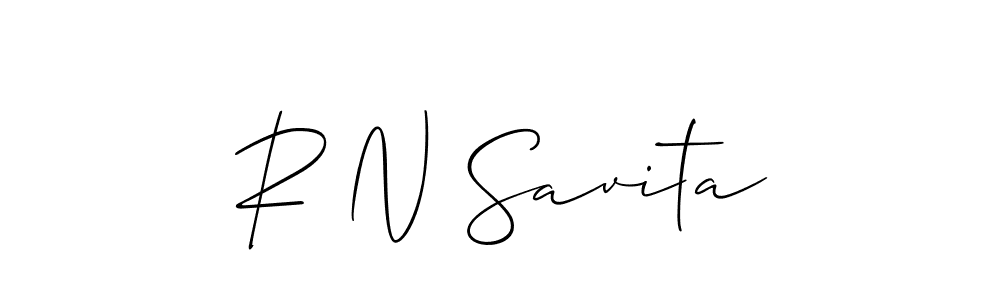 It looks lik you need a new signature style for name R N Savita. Design unique handwritten (Allison_Script) signature with our free signature maker in just a few clicks. R N Savita signature style 2 images and pictures png