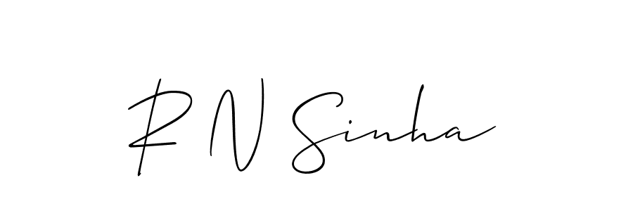Check out images of Autograph of R N Sinha name. Actor R N Sinha Signature Style. Allison_Script is a professional sign style online. R N Sinha signature style 2 images and pictures png