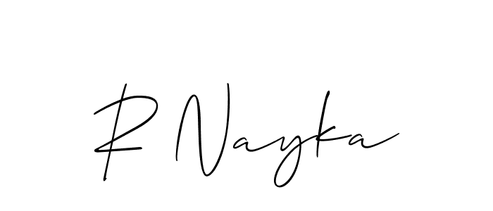 You can use this online signature creator to create a handwritten signature for the name R Nayka. This is the best online autograph maker. R Nayka signature style 2 images and pictures png