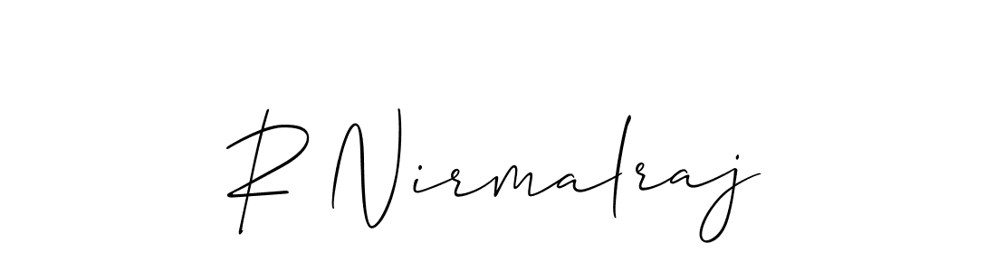 Make a beautiful signature design for name R Nirmalraj. Use this online signature maker to create a handwritten signature for free. R Nirmalraj signature style 2 images and pictures png