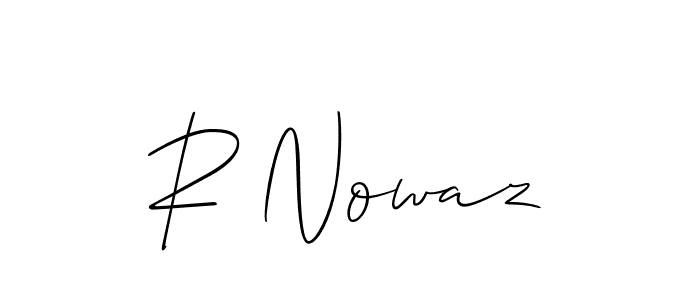 This is the best signature style for the R Nowaz name. Also you like these signature font (Allison_Script). Mix name signature. R Nowaz signature style 2 images and pictures png