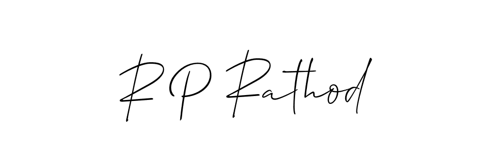 Best and Professional Signature Style for R P Rathod. Allison_Script Best Signature Style Collection. R P Rathod signature style 2 images and pictures png