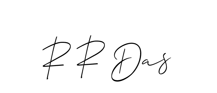 It looks lik you need a new signature style for name R R Das. Design unique handwritten (Allison_Script) signature with our free signature maker in just a few clicks. R R Das signature style 2 images and pictures png