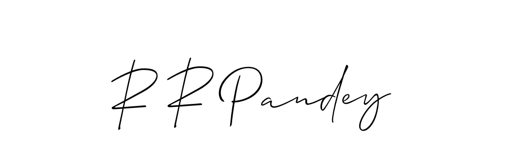 Allison_Script is a professional signature style that is perfect for those who want to add a touch of class to their signature. It is also a great choice for those who want to make their signature more unique. Get R R Pandey name to fancy signature for free. R R Pandey signature style 2 images and pictures png