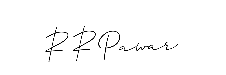 Best and Professional Signature Style for R R Pawar. Allison_Script Best Signature Style Collection. R R Pawar signature style 2 images and pictures png