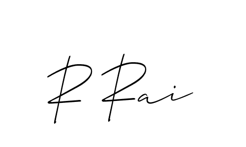 Similarly Allison_Script is the best handwritten signature design. Signature creator online .You can use it as an online autograph creator for name R Rai. R Rai signature style 2 images and pictures png