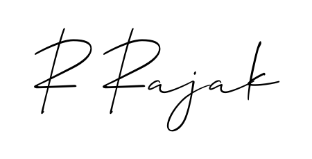 Similarly Allison_Script is the best handwritten signature design. Signature creator online. You can use it as an online autograph creator for name R Rajak. R Rajak signature style 2 images and pictures png