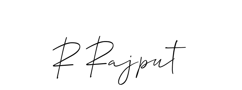 Similarly Allison_Script is the best handwritten signature design. Signature creator online .You can use it as an online autograph creator for name R Rajput. R Rajput signature style 2 images and pictures png