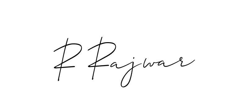 Similarly Allison_Script is the best handwritten signature design. Signature creator online .You can use it as an online autograph creator for name R Rajwar. R Rajwar signature style 2 images and pictures png