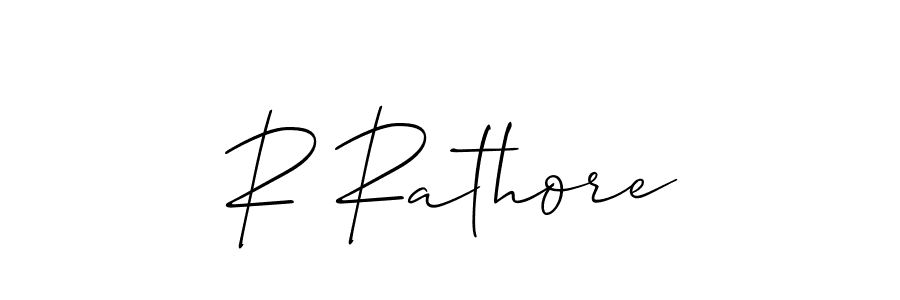 Similarly Allison_Script is the best handwritten signature design. Signature creator online .You can use it as an online autograph creator for name R Rathore. R Rathore signature style 2 images and pictures png