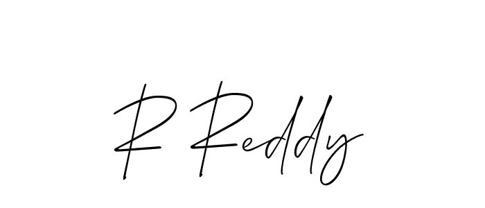 Also we have R Reddy name is the best signature style. Create professional handwritten signature collection using Allison_Script autograph style. R Reddy signature style 2 images and pictures png