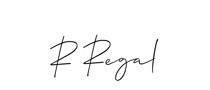 Similarly Allison_Script is the best handwritten signature design. Signature creator online .You can use it as an online autograph creator for name R Regal. R Regal signature style 2 images and pictures png