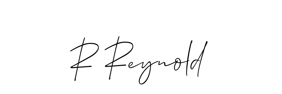 How to make R Reynold name signature. Use Allison_Script style for creating short signs online. This is the latest handwritten sign. R Reynold signature style 2 images and pictures png