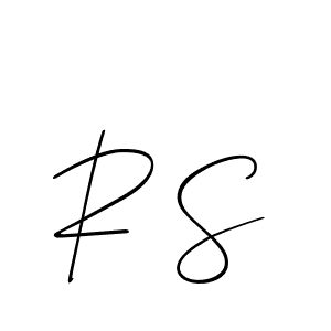 You can use this online signature creator to create a handwritten signature for the name R S. This is the best online autograph maker. R S signature style 2 images and pictures png