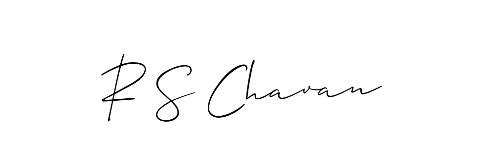 if you are searching for the best signature style for your name R S Chavan. so please give up your signature search. here we have designed multiple signature styles  using Allison_Script. R S Chavan signature style 2 images and pictures png