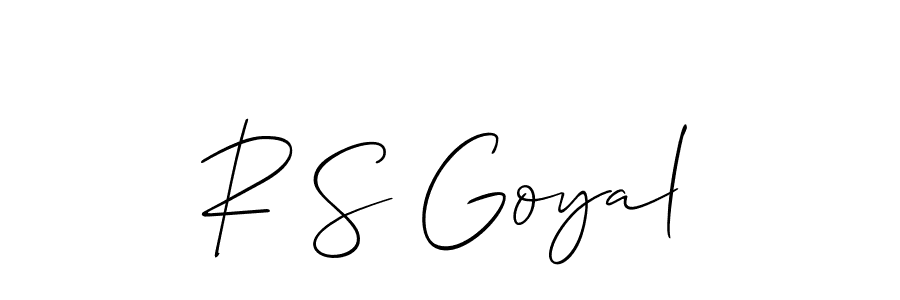 You can use this online signature creator to create a handwritten signature for the name R S Goyal. This is the best online autograph maker. R S Goyal signature style 2 images and pictures png