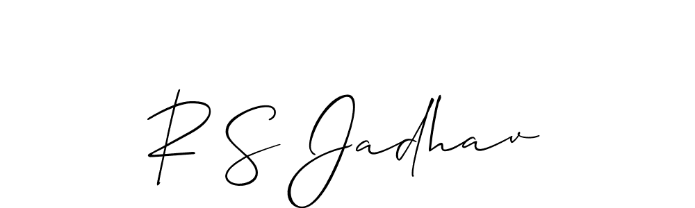 Once you've used our free online signature maker to create your best signature Allison_Script style, it's time to enjoy all of the benefits that R S Jadhav name signing documents. R S Jadhav signature style 2 images and pictures png