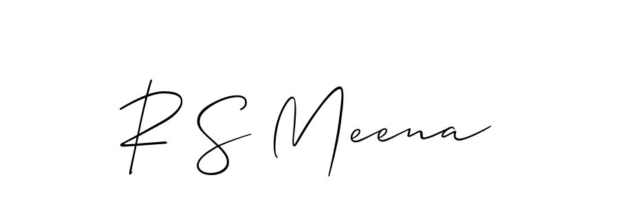 Make a beautiful signature design for name R S Meena. Use this online signature maker to create a handwritten signature for free. R S Meena signature style 2 images and pictures png