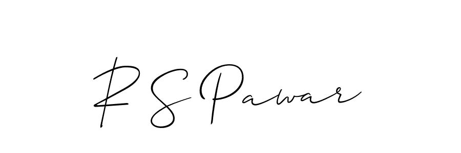 You should practise on your own different ways (Allison_Script) to write your name (R S Pawar) in signature. don't let someone else do it for you. R S Pawar signature style 2 images and pictures png