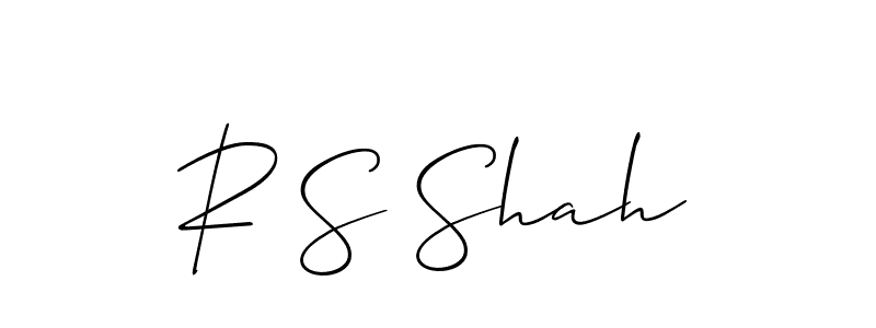 Make a short R S Shah signature style. Manage your documents anywhere anytime using Allison_Script. Create and add eSignatures, submit forms, share and send files easily. R S Shah signature style 2 images and pictures png