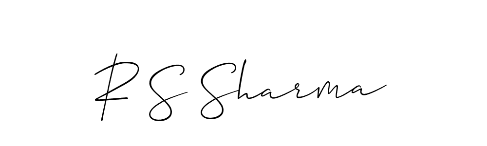 This is the best signature style for the R S Sharma name. Also you like these signature font (Allison_Script). Mix name signature. R S Sharma signature style 2 images and pictures png