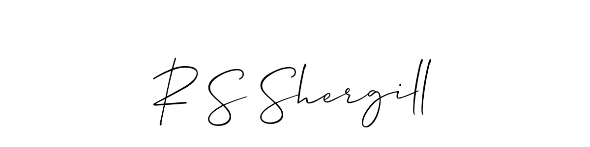 Once you've used our free online signature maker to create your best signature Allison_Script style, it's time to enjoy all of the benefits that R S Shergill name signing documents. R S Shergill signature style 2 images and pictures png