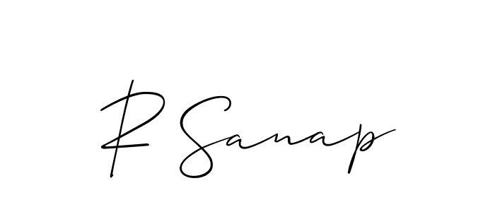 See photos of R Sanap official signature by Spectra . Check more albums & portfolios. Read reviews & check more about Allison_Script font. R Sanap signature style 2 images and pictures png