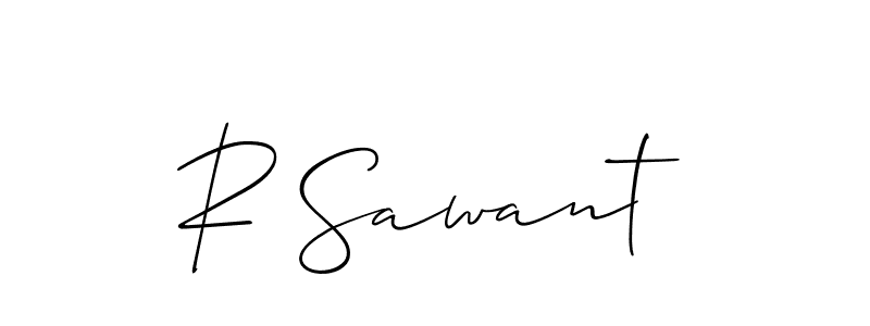 You can use this online signature creator to create a handwritten signature for the name R Sawant. This is the best online autograph maker. R Sawant signature style 2 images and pictures png