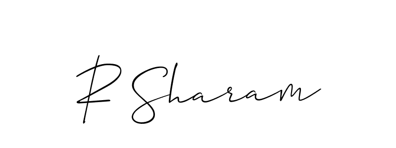 You can use this online signature creator to create a handwritten signature for the name R Sharam. This is the best online autograph maker. R Sharam signature style 2 images and pictures png