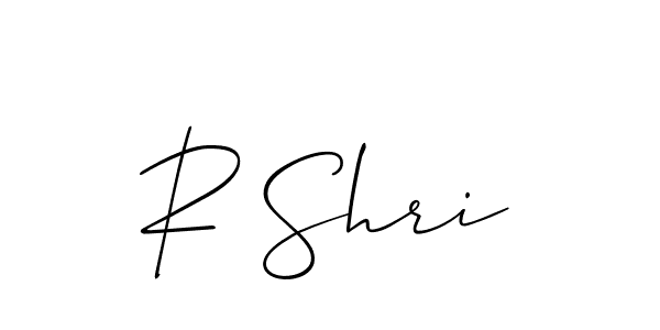 Also we have R Shri name is the best signature style. Create professional handwritten signature collection using Allison_Script autograph style. R Shri signature style 2 images and pictures png