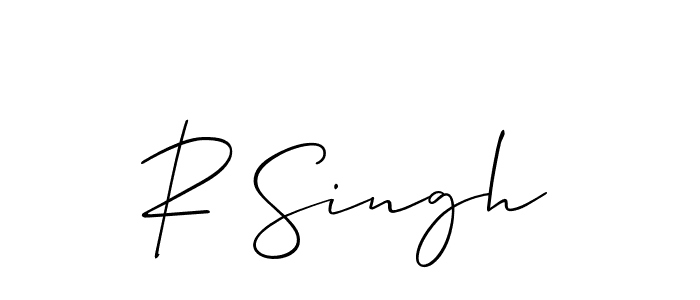 Best and Professional Signature Style for R Singh. Allison_Script Best Signature Style Collection. R Singh signature style 2 images and pictures png