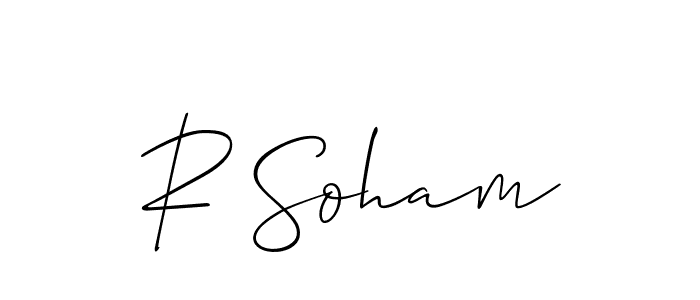 Similarly Allison_Script is the best handwritten signature design. Signature creator online .You can use it as an online autograph creator for name R Soham. R Soham signature style 2 images and pictures png