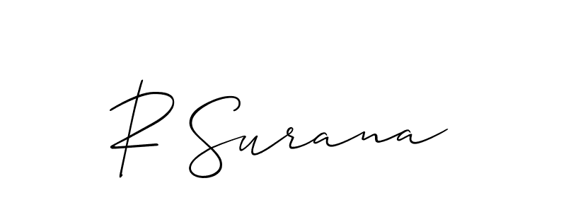 See photos of R Surana official signature by Spectra . Check more albums & portfolios. Read reviews & check more about Allison_Script font. R Surana signature style 2 images and pictures png